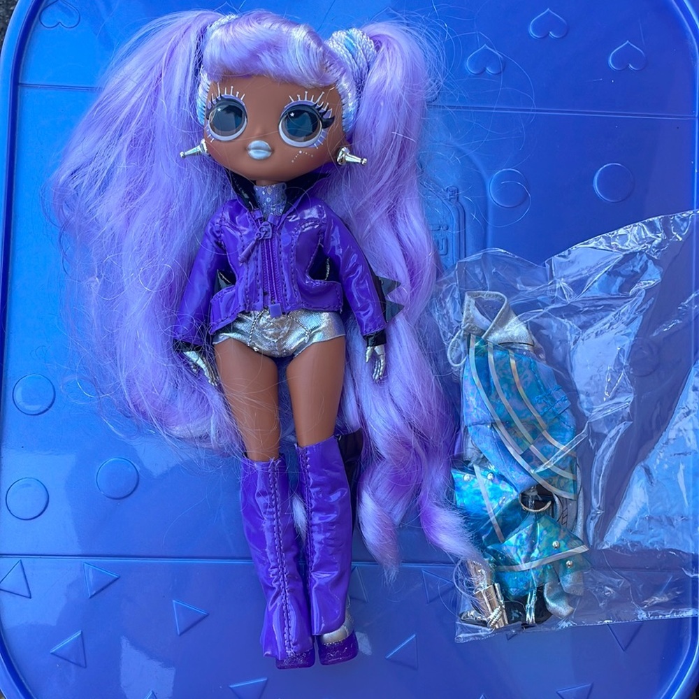 L.O.L. SURPRISE! OMG MOVIE MAGIC GAMMA BABE FASHION DOLL with accessories